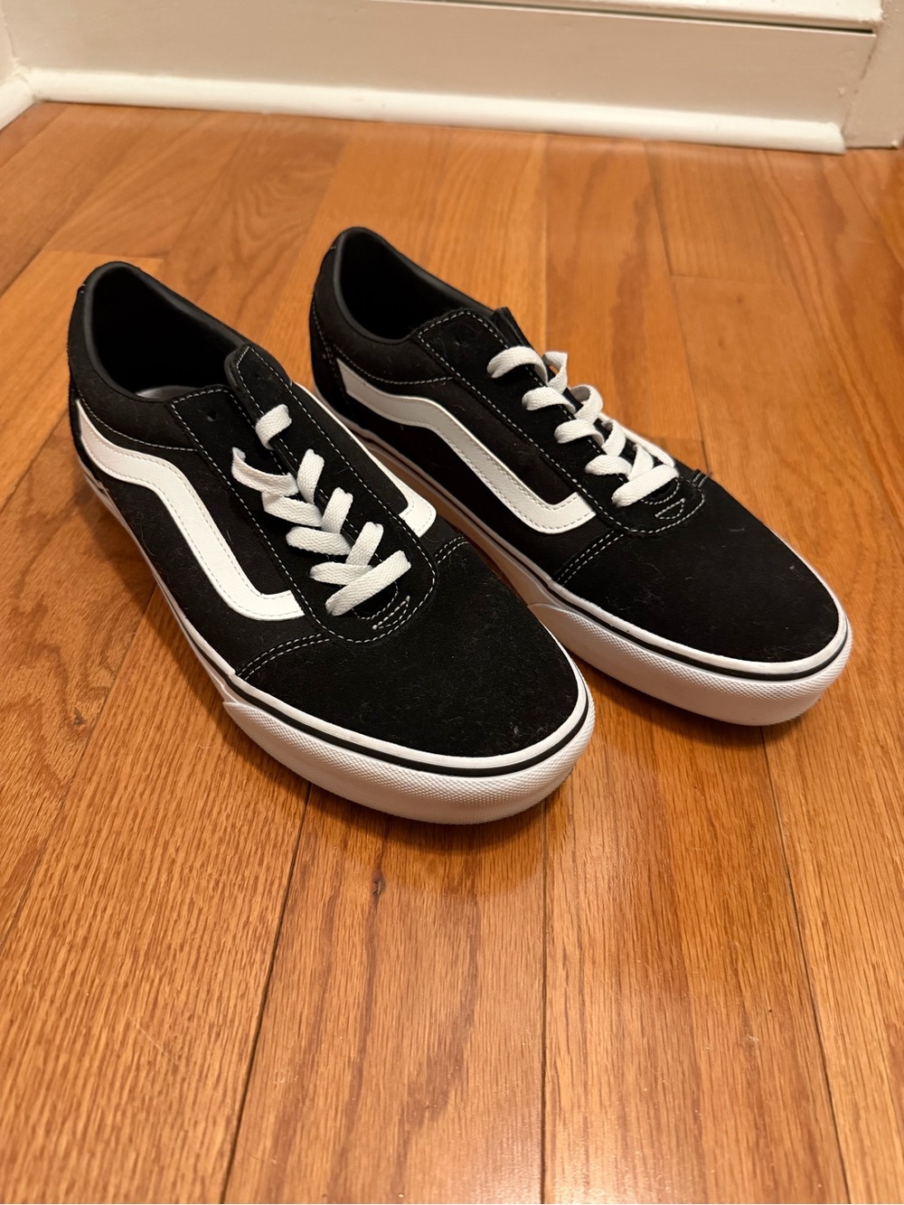 Vans Classic Low-Top Sneakers in Black and White